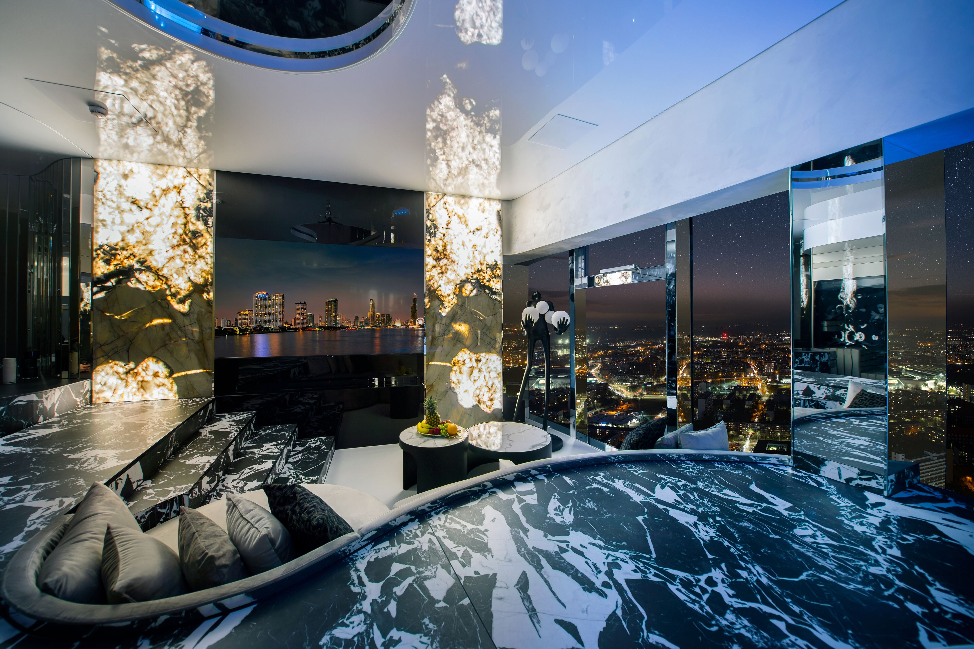 Dubai Apartment with a hot tub and sauna | 1 habitación, ropa de cama de alta calidad y decoración personalizada 