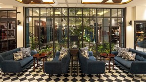 Sitteområde i lobbyen