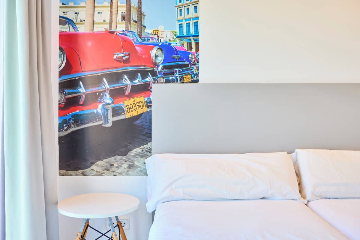 Chambre Double | 1 chambre, couette en duvet d'oie, rideaux occultants, Wi-Fi gratuit