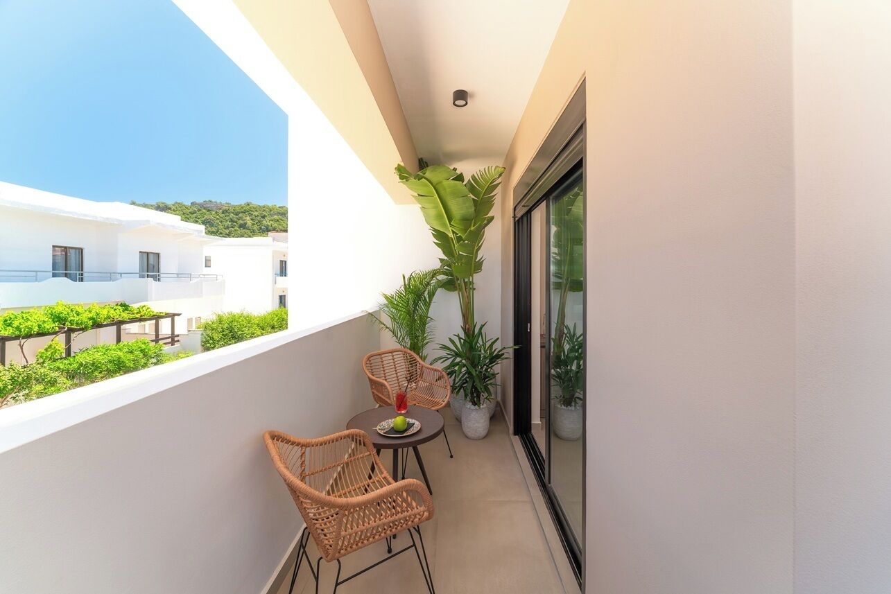 Standard tvåbäddsrum | Balkong