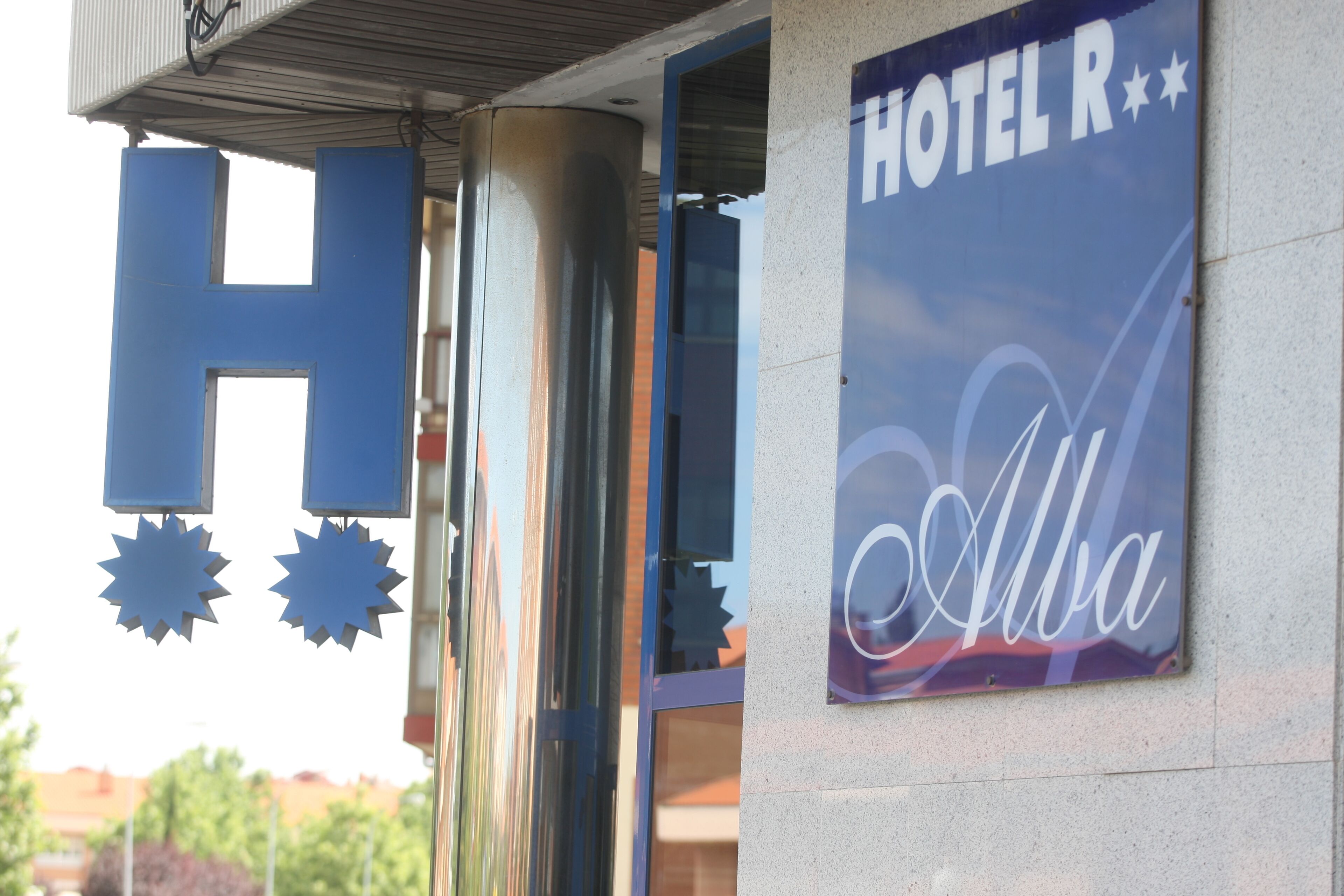 Voorkant van accommodatie