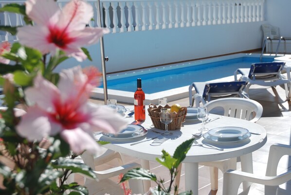 Villa - 3 soveværelser - privat pool | Udendørs pool