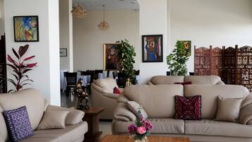 Lobby sitting area