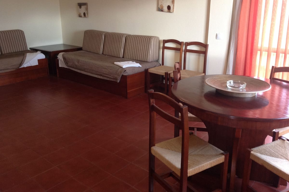 Apartment, 2 Bedrooms, Balcony | Living area