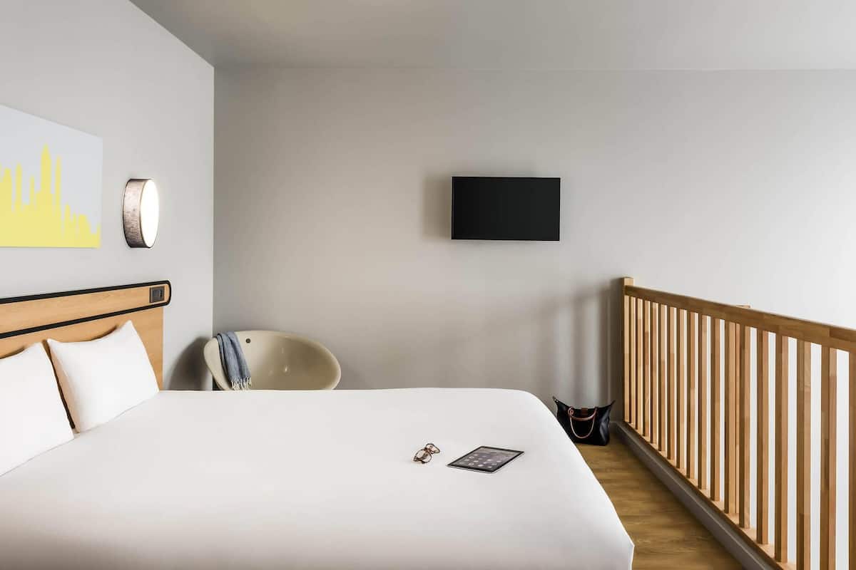 Studio, 1 lit double et 1 canapé-lit, en mezzanine (4 people)