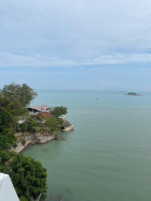 Uitzicht vanuit accommodatie