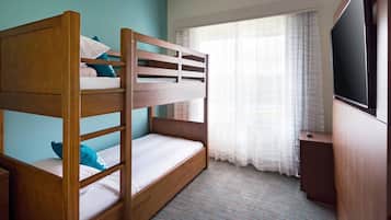 1 habitación y ropa de cama de alta calidad