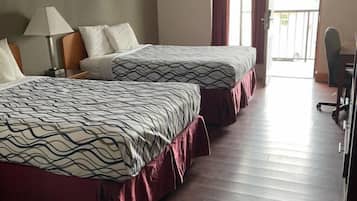 Deluxe Room, 2 Double Beds | Desk, laptop workspace, free WiFi, bed sheets