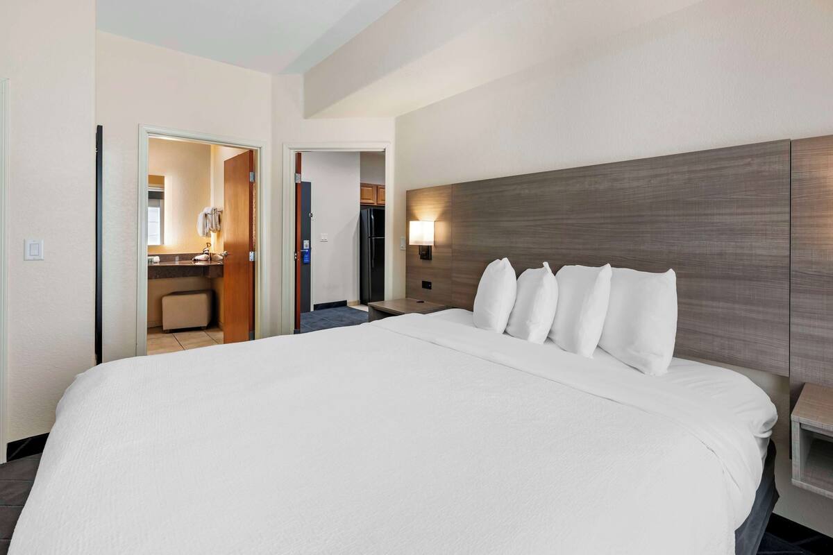 family room, multiple beds, non smoking | in-room safe, desk, laptop workspace, iron/ironing board