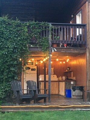 Terrace/patio - L'Aubergine (Saint Hilarion)