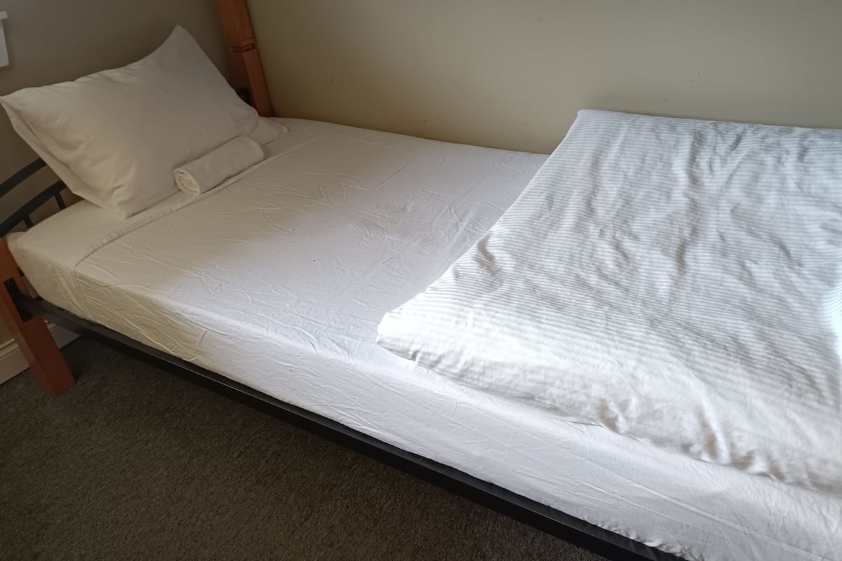 Premium bedding, free WiFi, bed sheets