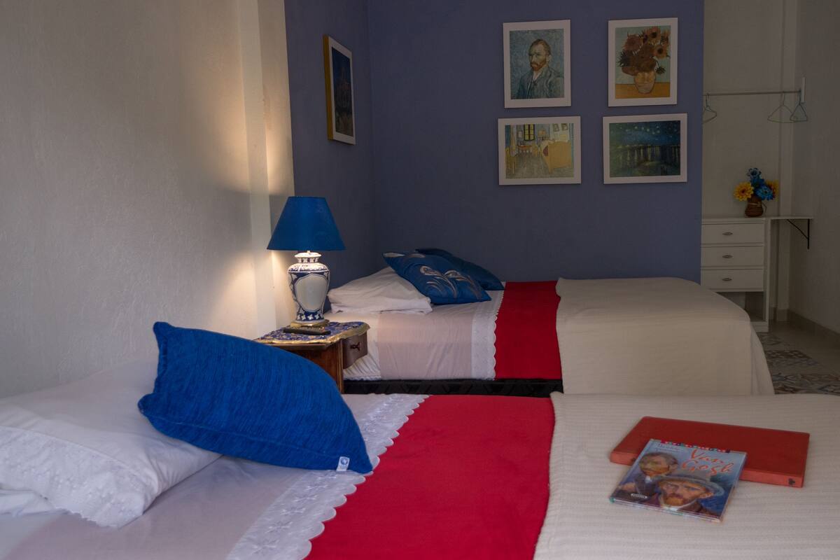 Comfort Triple Room, Garden View (Ground Floor) | Down comforters, Select Comfort beds, minibar, blackout drapes