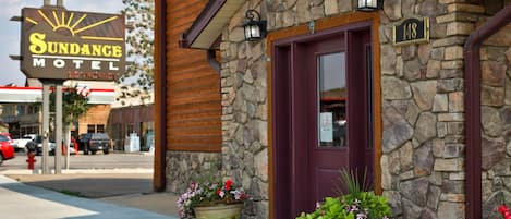 Fachada de la propiedad