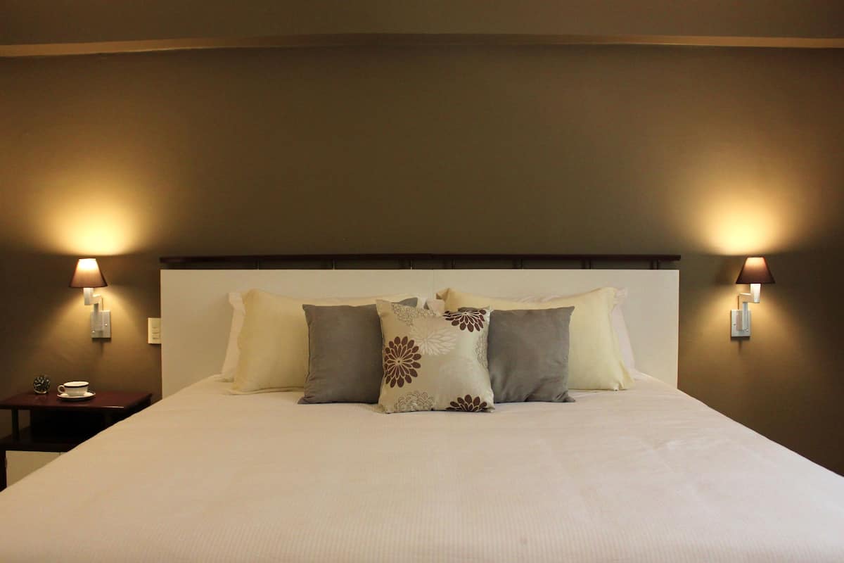 Premium bedding, down duvets, in-room safe, individually decorated