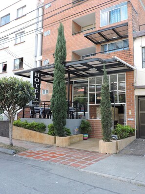 Entrada de la propiedad