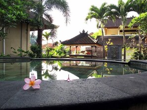 Vue depuis l’hébergement