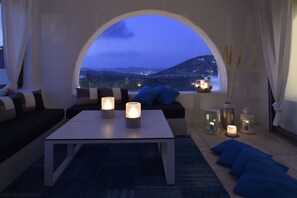 Suite présidentielle, piscine privée | Vue de la chambre