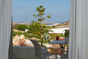 Deluxe Room, Accessible | View from room - Naoussa Hills Boutique Resort - Adults Only (Paros)