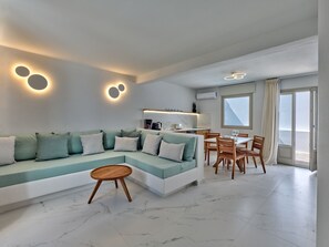 Living area - Kandiani Bleu Ciel (Paros)