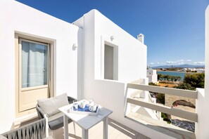 Deluxe Double Room, Hot Tub, Sea View | Beach/ocean view - Kandiani Bleu Ciel (Paros)