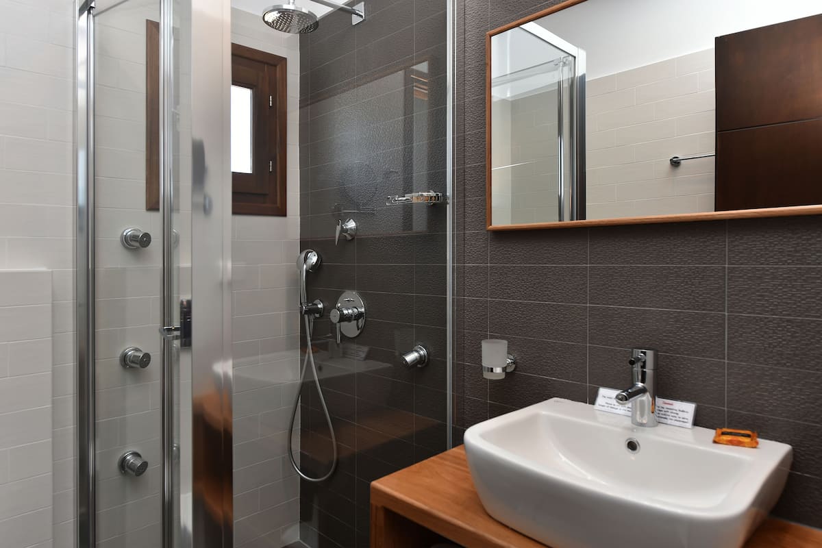 Superior-Doppel- oder -Zweibettzimmer (with Hydromassage Shower) | Badezimmer