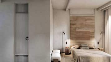 Premium Double with Balcony | Minibar, in-room safe, soundproofing, iron/ironing board