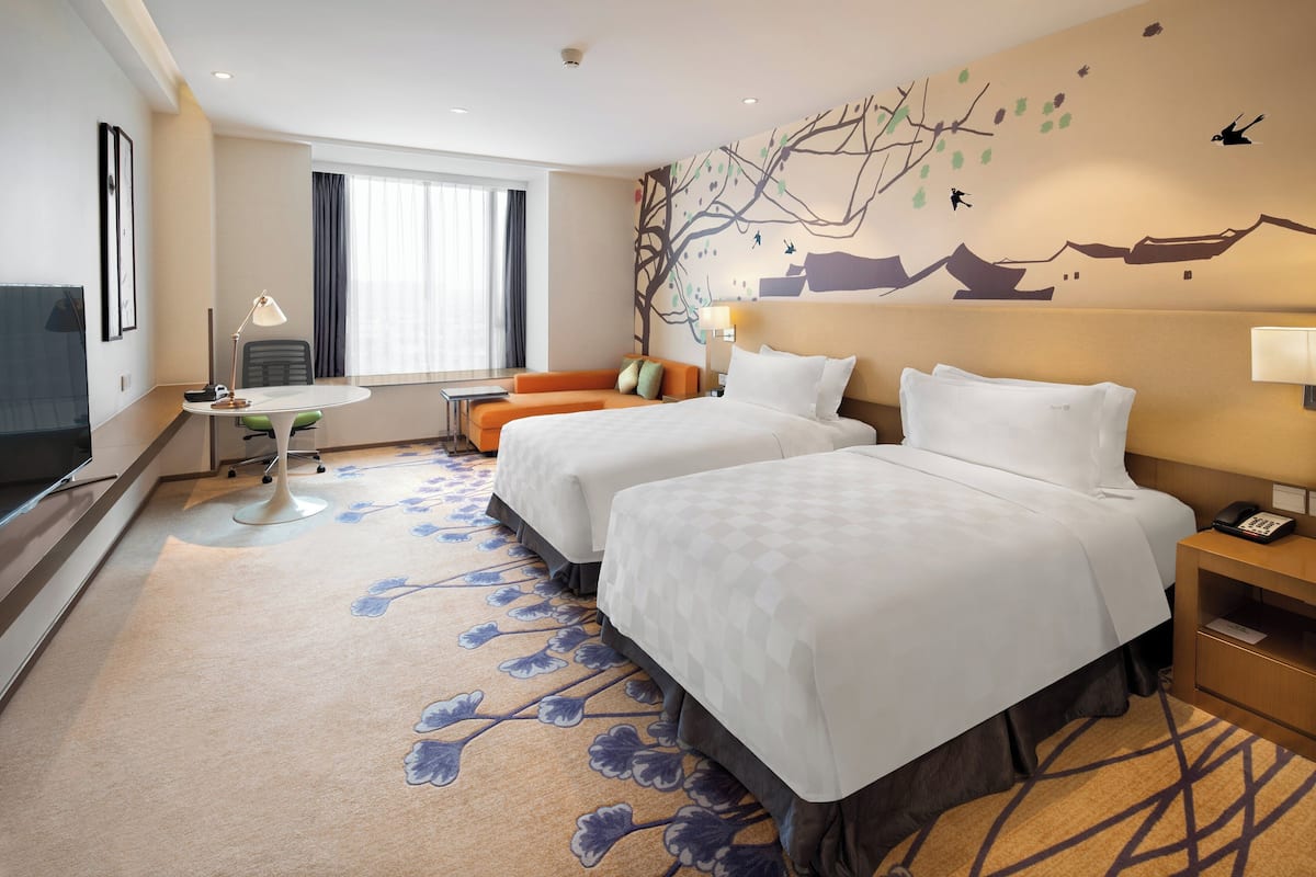 高級寢具、羽絨被、迷你吧、客房內保險箱