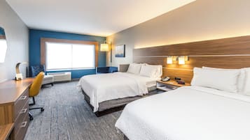 Standard Room, 2 Queen Beds | Premium bedding, down comforters, in-room safe, desk