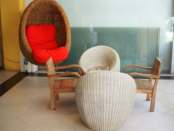 Sala de estar en el lobby