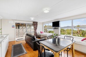 Cottage Comfort, vista mare | Biancheria da letto di alta qualità, lenzuola