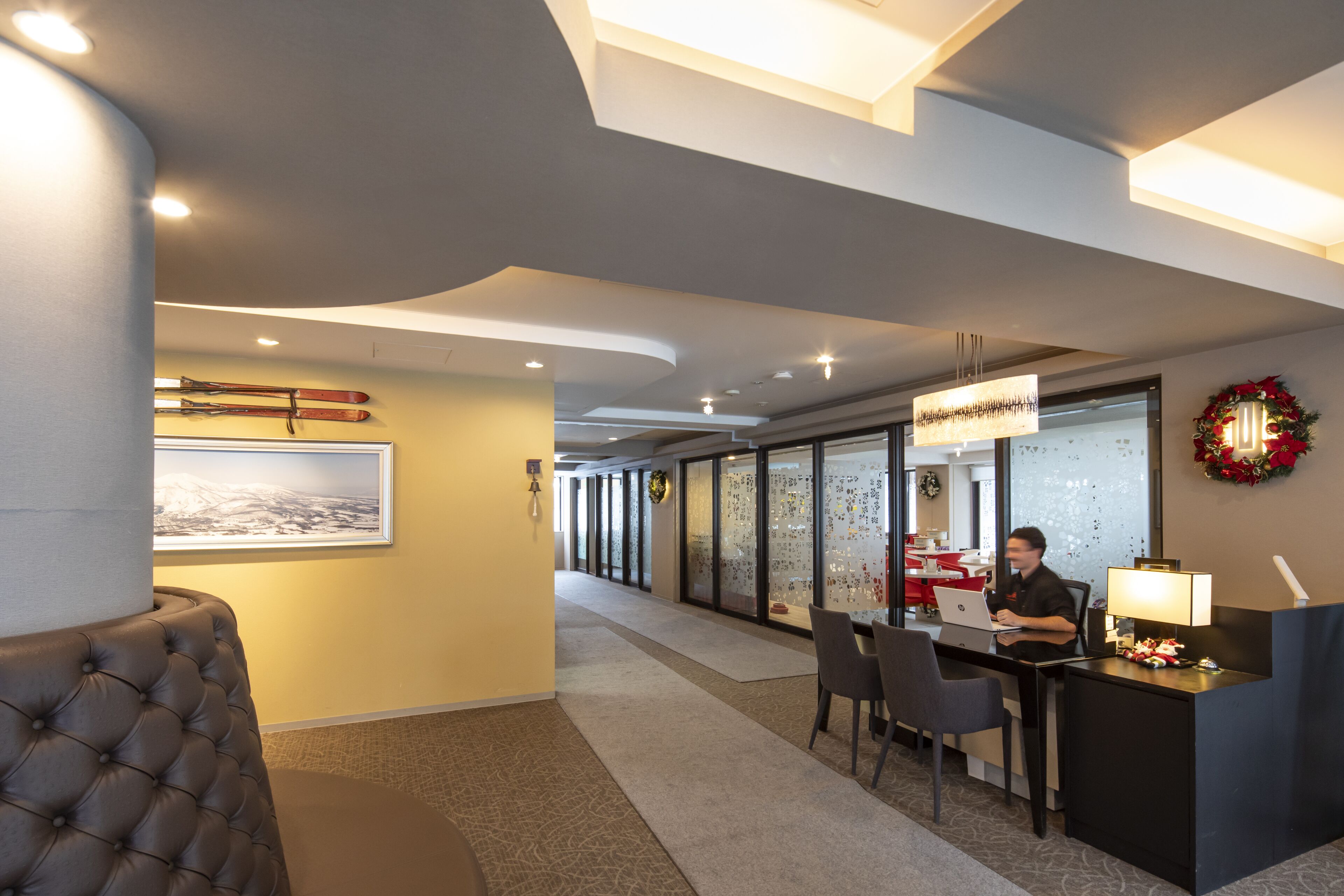 check-in/check-out kiosk