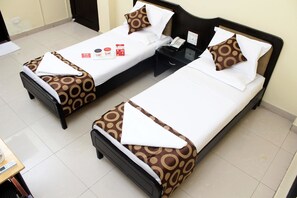 Standard Double or Twin Room, 1 Double Bed, Private Bathroom | Living area | 32-inch LCD TV with satellite channels, TV