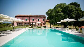 Seasonal outdoor pool