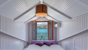 Superior Double or Twin Room, Sea View | View from room - Aggelos Hotel (Kefalonia)