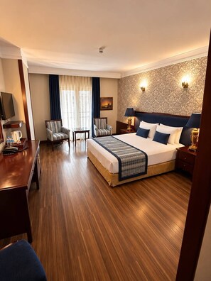 Standard Double Room, 1 Double Bed | Premium bedding, minibar, in-room safe, desk - Hotel Princess Boutique (Istanbul)
