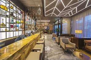 Coin salon dans le hall