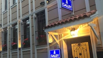 Front of property - evening/night