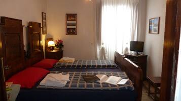 Premium bedding, down duvets, individually furnished, desk