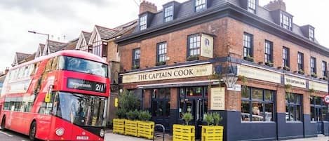 Façade de l’hébergement