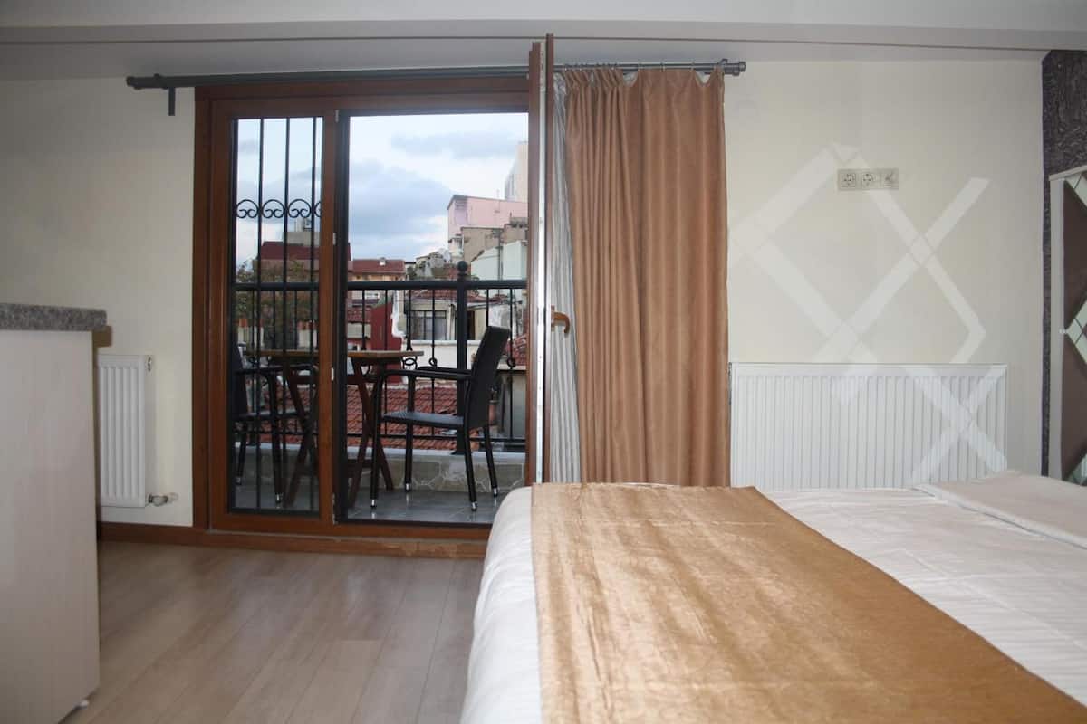 Suite, Terrasse | Italienische Bettbezüge von Frette, hochwertige Bettwaren