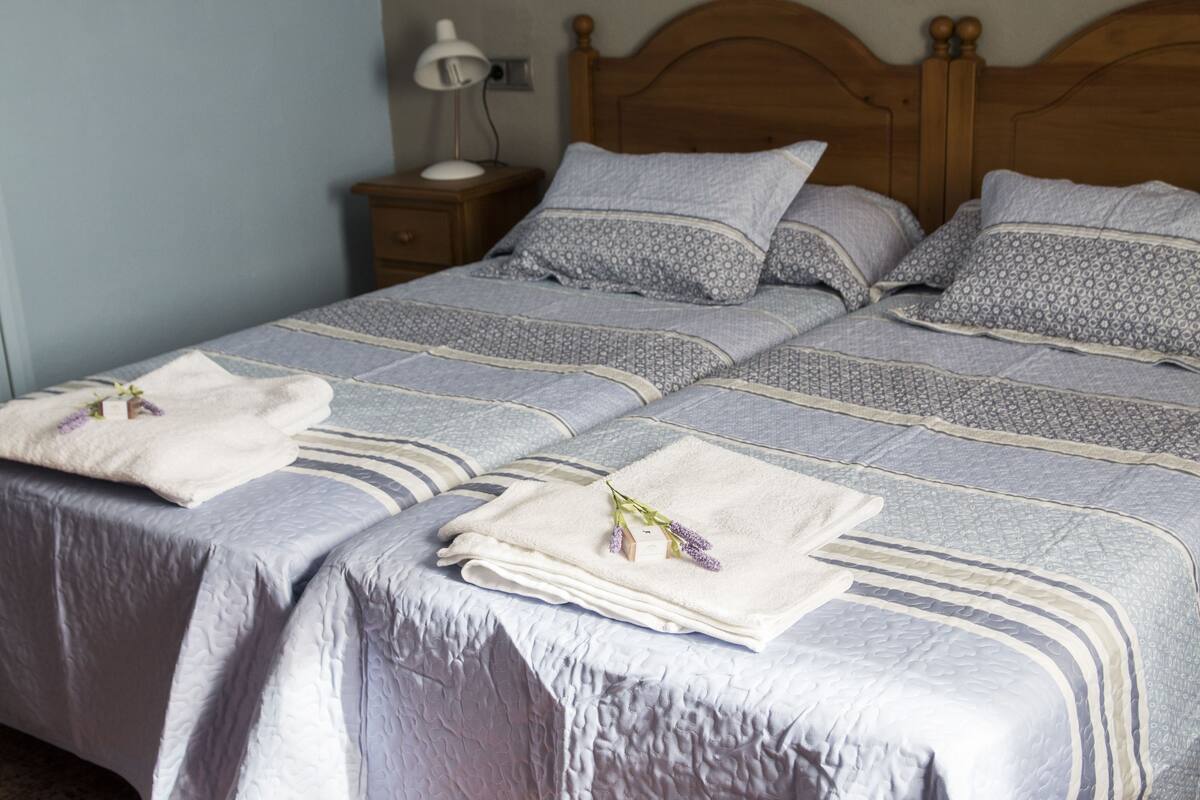 Blackout curtains, free cots/infant beds, rollaway beds, free WiFi