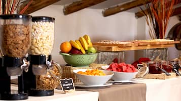 Petit déjeuner buffet compris tous les jours
