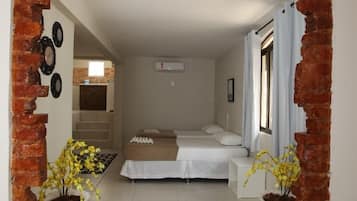 Apartamento (4 pessoas) | Decoración individual, escritorio, wifi gratis y ropa de cama