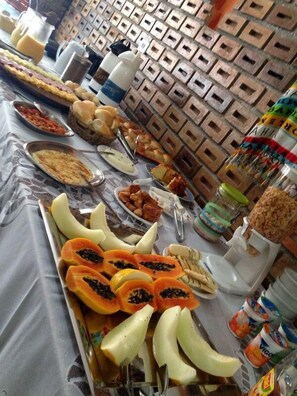 Brazilian cuisine - Pousada Matahari (Porto Seguro)