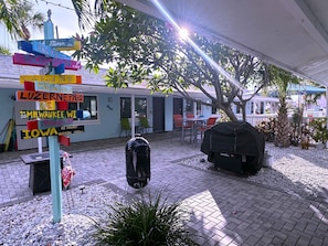 Aire de pique-nique/barbecue