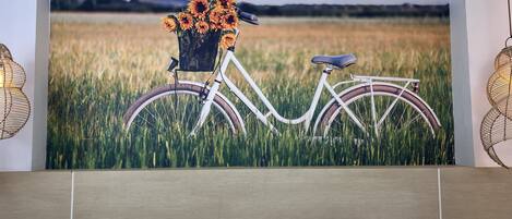 Executive appartement, 1 kingsize bed | Lakens van Egyptisch katoen, luxe beddengoed, pillowtop-bedden