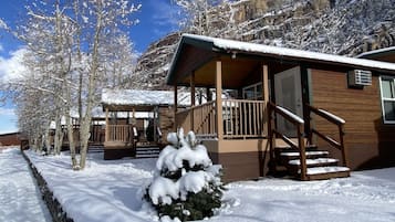 Façana frontal de l'allotjament