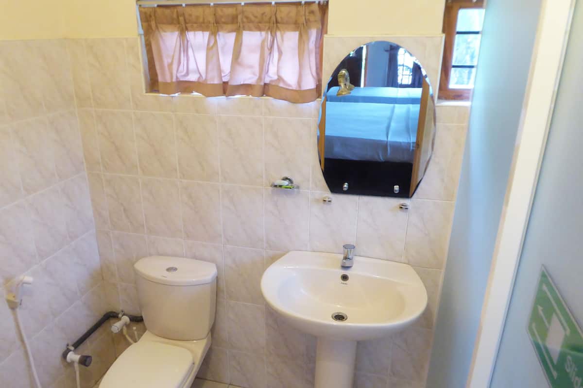 standard triple room | bathroom | shower, free toiletries, towels