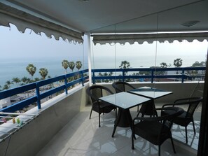 Classic Studio, Refrigerator & Microwave, Sea View | Balcony view - Alex Group Jomtien Plaza Condotel (Pattaya)