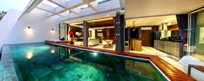 Three Bed Room Deluxe Villa | 1 bedroom, premium bedding, in-room safe, desk